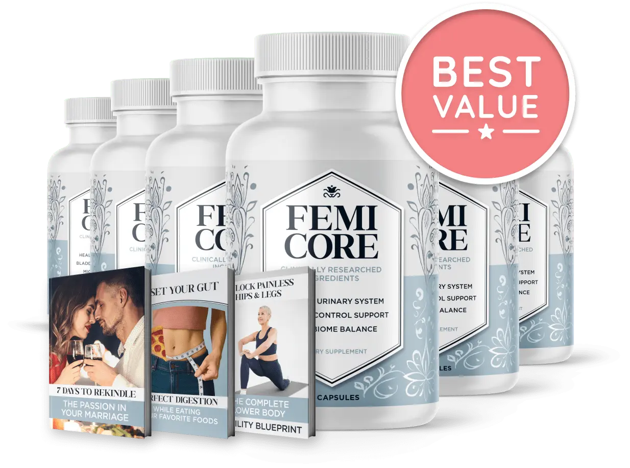 FemiCore 6 bottles best offer package